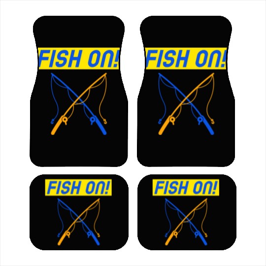 FISHING LOVERS DESIGN Car Mats