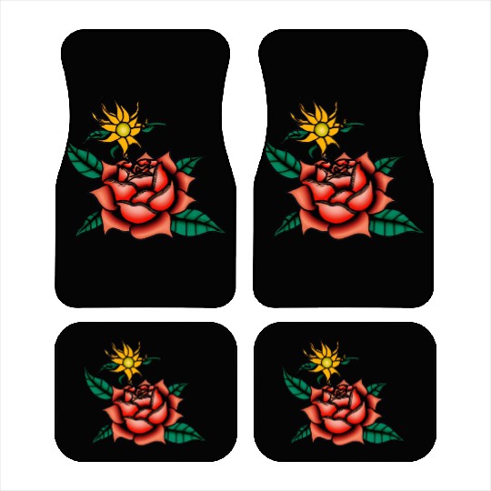 Hibiscus Car Mats
