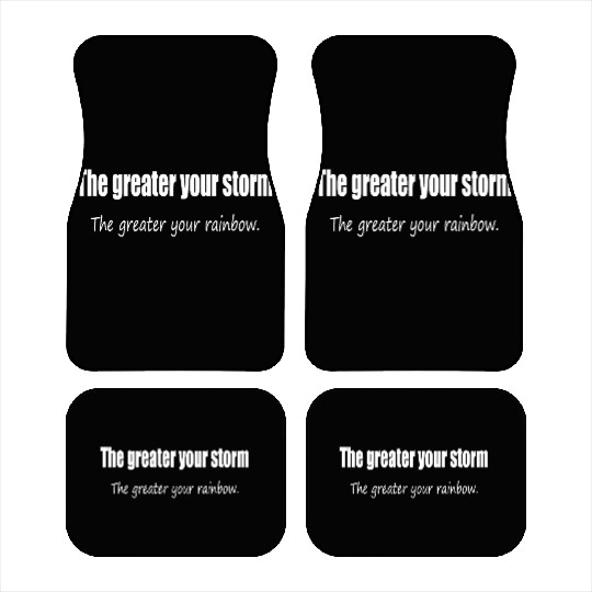 Life quotes Car Mats