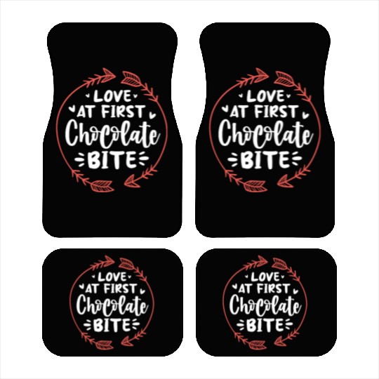 Love At First Chocolate Bite Car Mats