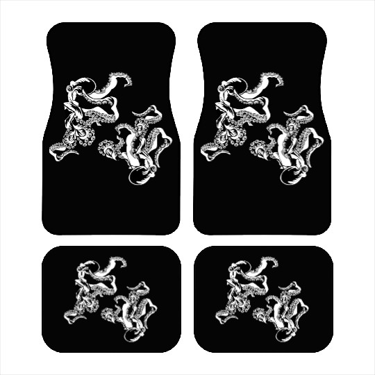octopus alive Car Mats