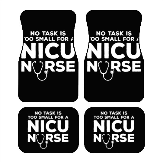 NICU Nurse Design Car Mats