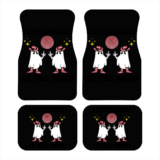 Depression At The Disco Car Mats