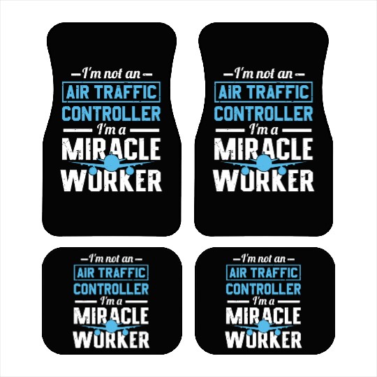 Air Traffic Controller ATC Flight Control Aircraft Car Mats