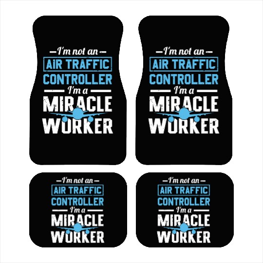 Air Traffic Controller ATC Flight Control Aircraft Car Mats