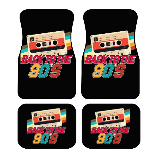 Back to the 90s - Retro Car Mats