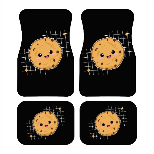 kawaii cookie Car Mats