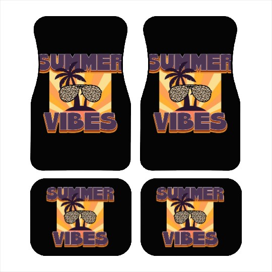 Summer Vibes Car Mats