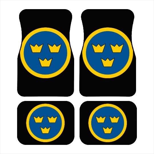 Swedish Air Force Current Emblem Car Mats