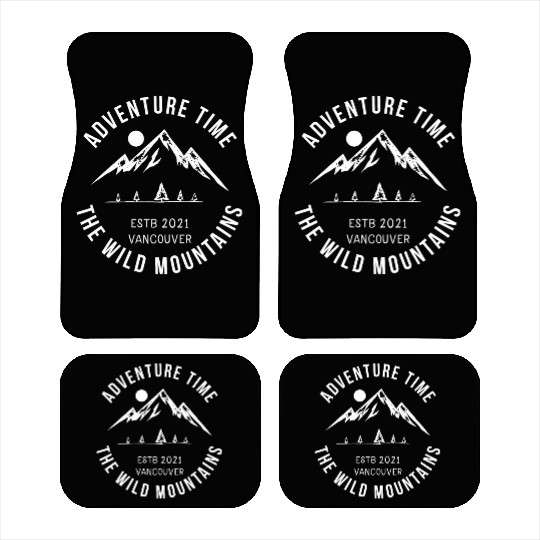 ADVENTURE TIME THE WILD MOUNTAINS Car Mats