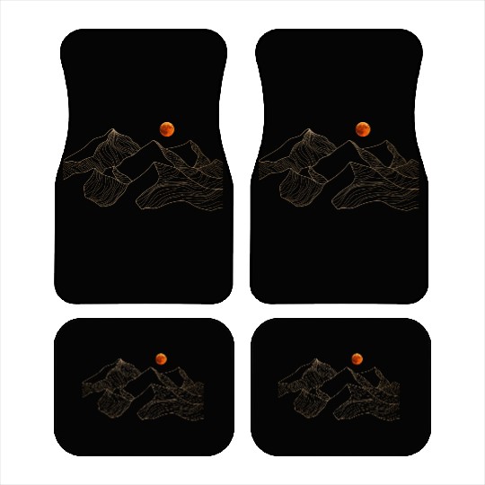 red moon mountain Car Mats