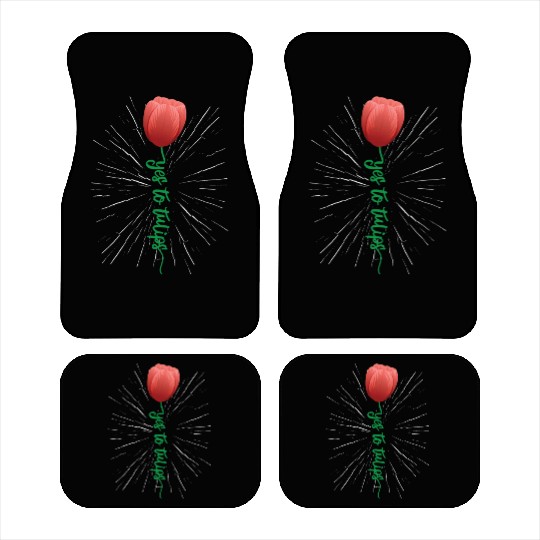 Tulip Gardening Tulips Car Mats