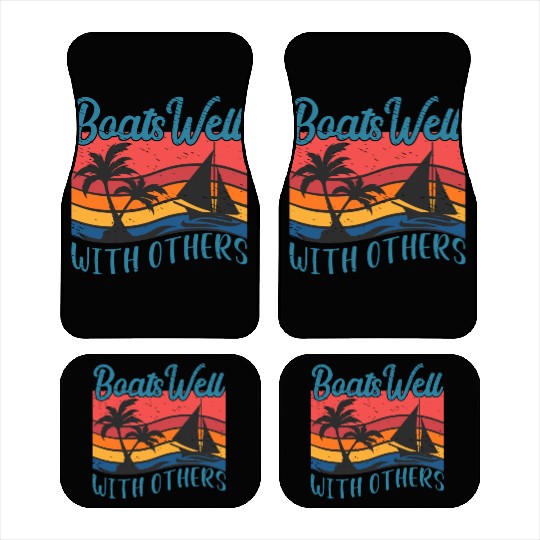 Boating Boat Captains Boating Sailing Cruise Ship Car Mats