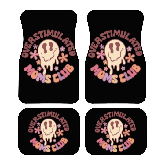 Overstimulated Moms Club Car Mats
