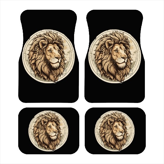 Leo Lion Car Mats