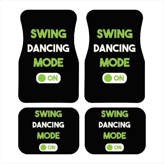 Funny Swing Dancing Dance Mode On Car Mats