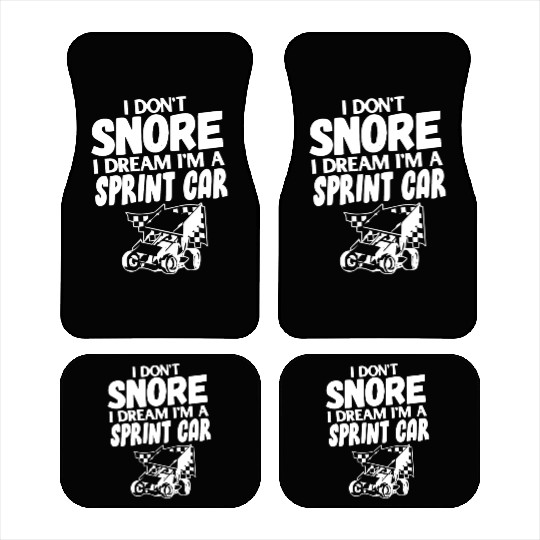 Sprint Car Racing, sprint car, dirt track racers Car Mats