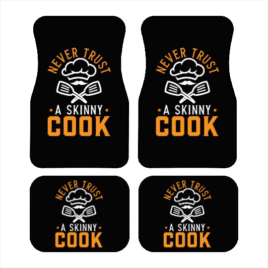 Culinary Gangster Pastry Chef Cooking Culinary Car Mats