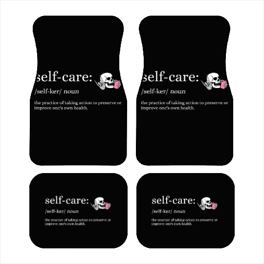 Self-Care Definition Car Mats