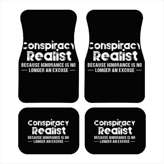 Conspiracy Realist Car Mats
