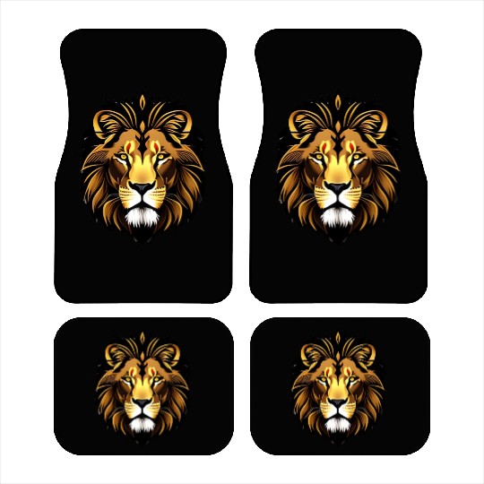 Golden lion Car Mats