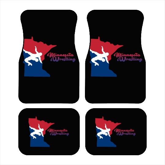 Minnesota Wrestling Car Mats