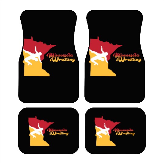 Minnesota Wrestling Car Mats