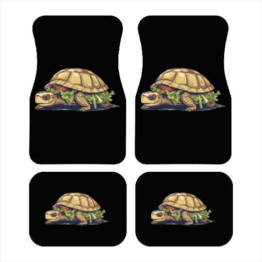 Turtle Sandwich Sticker n' Car Mats Version