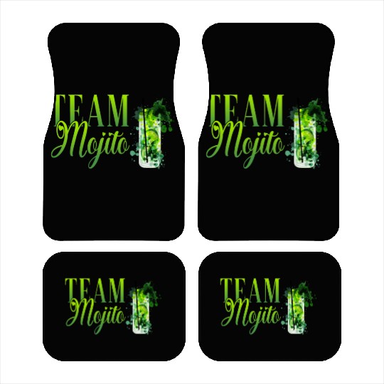 Team Mojito Hen Party for Bartender Car Mats