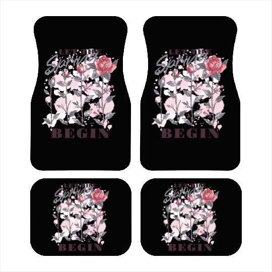 Let the spring begin Car Mats