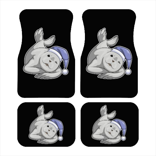 Seal Sleeping Nightcap Car Mats
