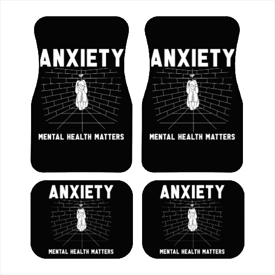 Psychology Psychologist Mental Health Awareness Car Mats