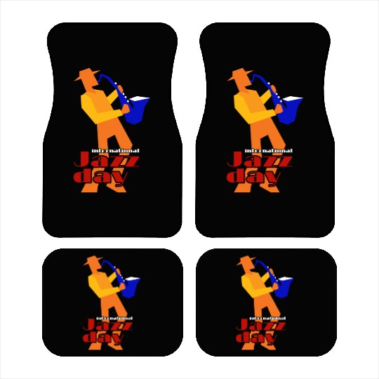 Jazz music improvisation festival Car Mats