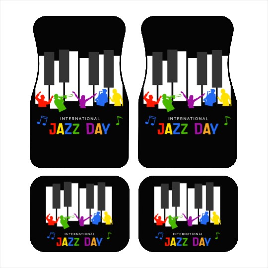 Jazz music improvisation festival Car Mats