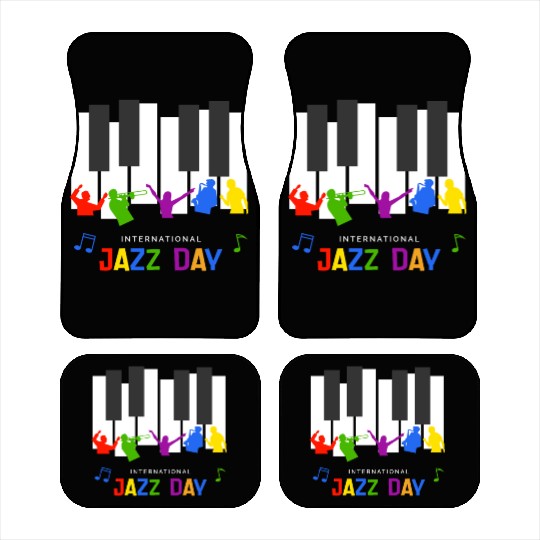 Jazz music improvisation festival Car Mats