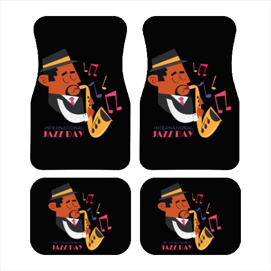 Jazz music improvisation festival Car Mats