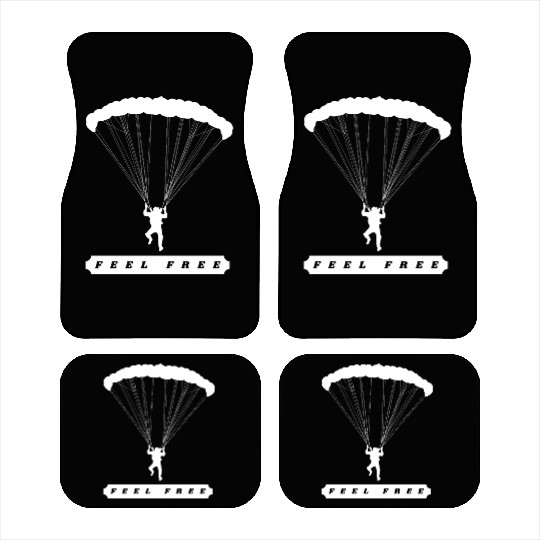 Feel free parachute, Cross Country Pilots Car Mats