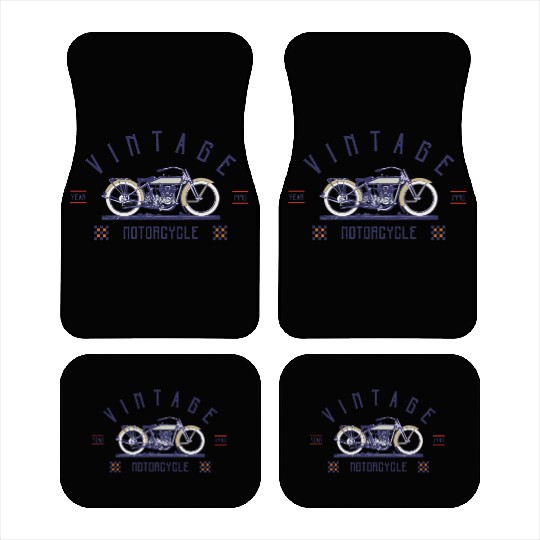 retro vintage Car Mats