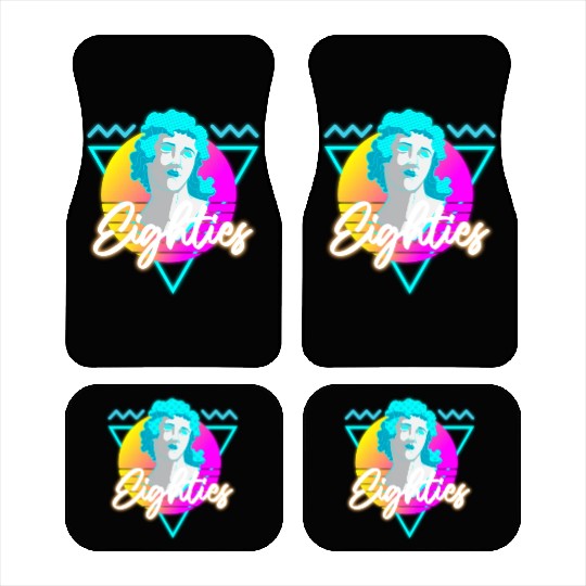 Retro Disco Nostalgia Neon Car Mats