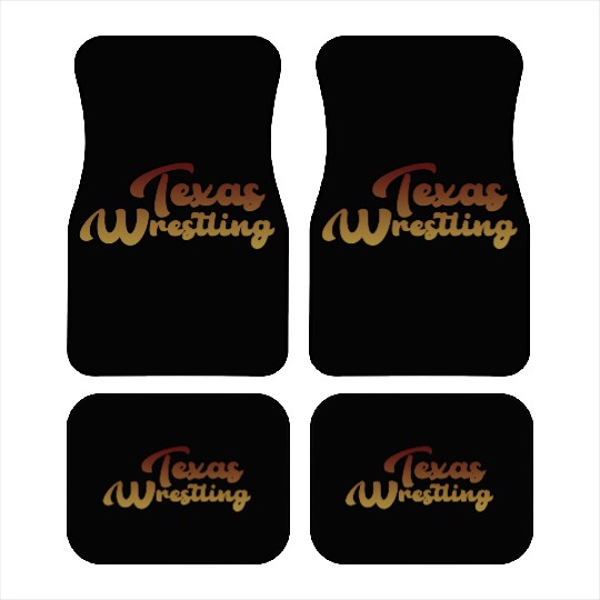 Texas Wrestling Car Mats