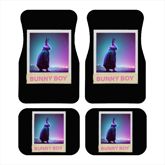 Bunny Boy Design Car Mats