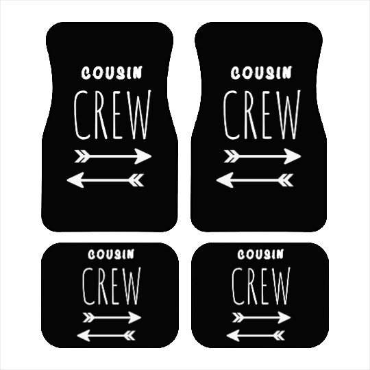 Cousin Crew Arrow Car Mats and Bodysuits for Baby