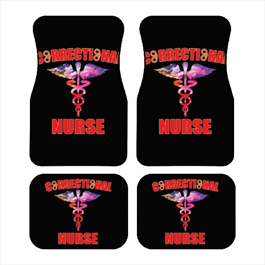 Great Correctional Nurse Design Prison Nurse Car Mats