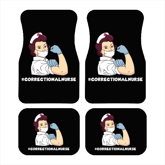 Great Correctional Nurse Prison Nurse Car Mats