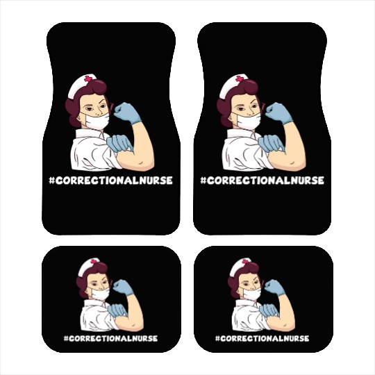 Great Correctional Nurse Prison Nurse Car Mats