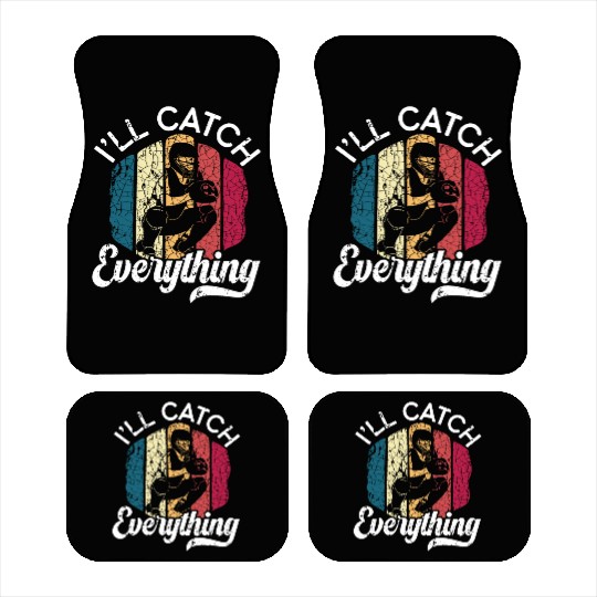 Baseball Lover Baseball Player Baseball Catcher Car Mats