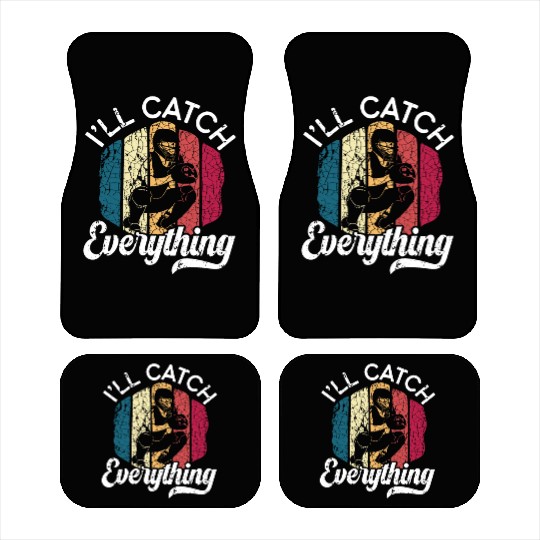 Baseball Lover Baseball Player Baseball Catcher Car Mats