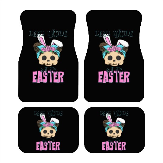 Dead inside but its Easter Car Mats