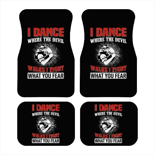 I Dance Where The Devil Walks Car Mats