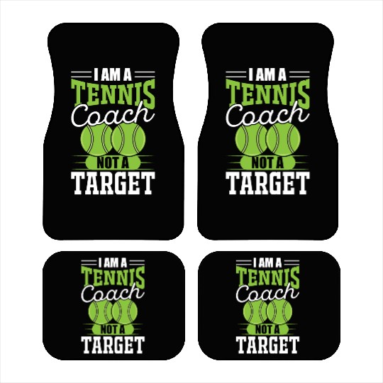 I AM A TENNIS COACH 2 Car Mats